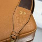 Borsa Prada a tracolla small in pelle-Caramel