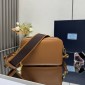 Borsa Prada a tracolla small in pelle-Caramel