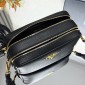 Borsa Prada a tracolla small in pelle-Black