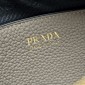 Borsa Prada a tracolla small in pelle-Argilla
