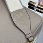 Borsa Prada a tracolla small in pelle-Argilla
