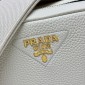 Borsa Prada a tracolla small in pelle-White