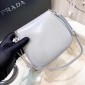 Mini borsa Prada Cleo in pelle spazzolata