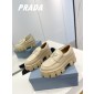 Prada Brushed leather monolith loafers,   Size 35-41