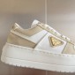 Prada Downtown bold platform leather sneaker   Size 35-41