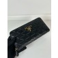 Prada Large leather wallet with triangle motif