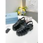 Prada Rubber Monolith Sandals,  Size 35-41