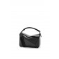 Loewe Small Puzzle in Smooth Calfskin-Black