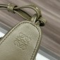 Loewe Mini Hammock Hobo in Classic Calfskin-Dark Khaki