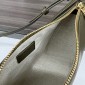 Loewe Mini Hammock Hobo in Classic Calfskin-Dark Khaki