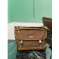 Prada Large Re-Nylon and Leather shoulder bag