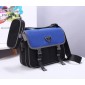 Prada Borsa con Tracolla in Nylon e Saffiano