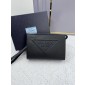   Saffiano leather pouch