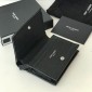 YSL Folded wallet -black/silver