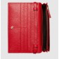 Swing shoulder leather wallet 