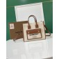 Burberry Mini Freya Tote -Natural /Tan 