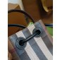 Burberry Mini TB Bucket Bag -Dark Birch Brown