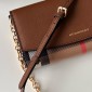 Burberry Check Chain Wallet