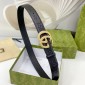 Gucci 20mm thin Leather belt