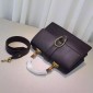 Dionysus large leather bag, black