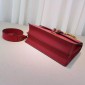 Dionysus large leather bag, red