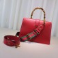 Dionysus large leather bag, red