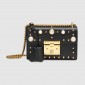 Small padlock studs leather chain bag- 3 colors