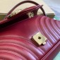 Gucci GG Marmont Small Shoulder Bag-Rosso Ancora Red