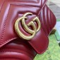 Gucci GG Marmont Small Shoulder Bag-Rosso Ancora Red