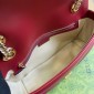 Gucci GG Marmont Small Shoulder Bag-Rosso Ancora Red