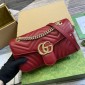 Gucci GG Marmont Small Shoulder Bag-Rosso Ancora Red