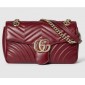 Gucci GG Marmont Small Shoulder Bag-Rosso Ancora Red