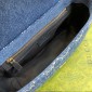 Gucci GG Marmont Small Shoulder Bag- Blue GG denim