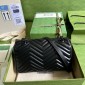 Gucci GG marmont Small Shoulder Bag- All black