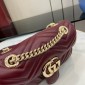 Gucci GG marmont Mini Shoulder Bag -Rosso Ancora Red