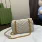 Gucci GG marmont Mini Shoulder Bag -Light Grey