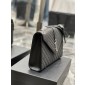YSL Envelope Borsa Grande In Pelle Grained   