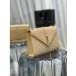 YSL Envelope Borsa Grande In Pelle Grained   