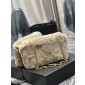 YSL Yves Saint Laurent Kate Medium Bag in Suede and Shearling 
