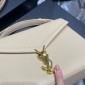 YSL Cassandra Top Handle Medium Bag in Grained leather  