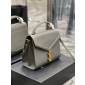 YSL Cassandra Top Handle Medium Bag in Grained leather  