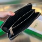  Bottega Veneta Intrecciato Zip Around Wallet