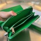  Bottega Veneta Intrecciato Zip Around Wallet