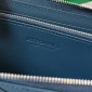  Bottega Veneta Intrecciato Zip Around Wallet