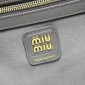 Miu Miu Leather Beau bag-Grey