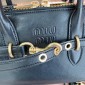 Miu miu Aventure nappa leather top-handle bag-black