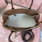 Miu miu Aventure nappa leather top-handle bag-Oak