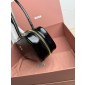 Miu Miu Beau naplak patent leather bag-Black