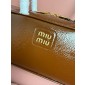 Miu Miu Beau naplak patent leather bag-Brown