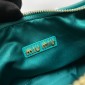 Miu Miu Wander matelassé nappa leather hobo bag-lagoon blue